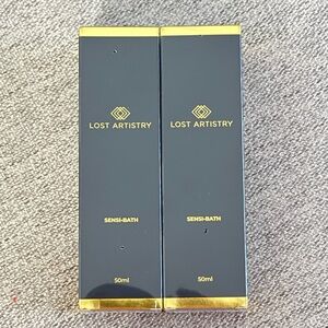NWT Lost Artistry Eyelash Sensi Bath 50ml Bottle X2